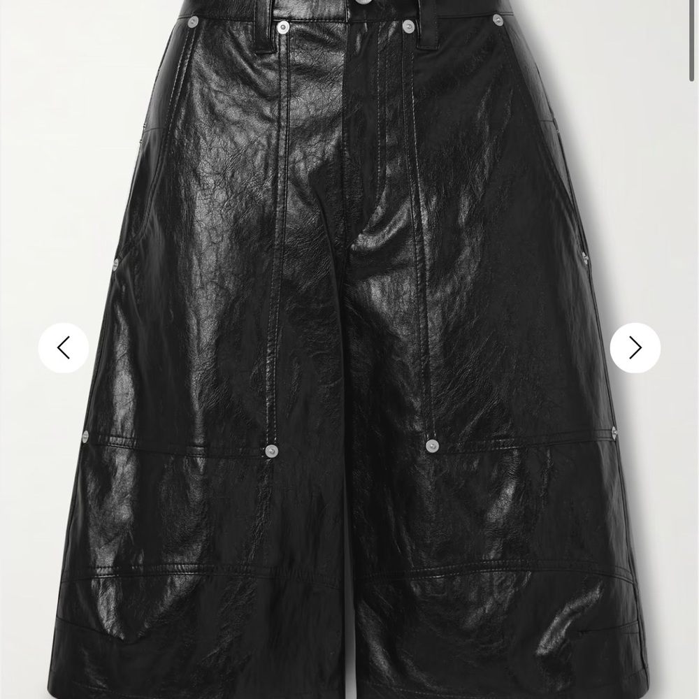 ISABEL MARANT ÉTOILE LEATHER SHORTS